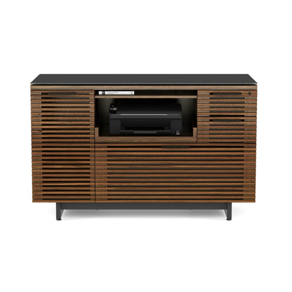 Corridor Multifunctional Cabinet 6520 storage BDI Natural Walnut 