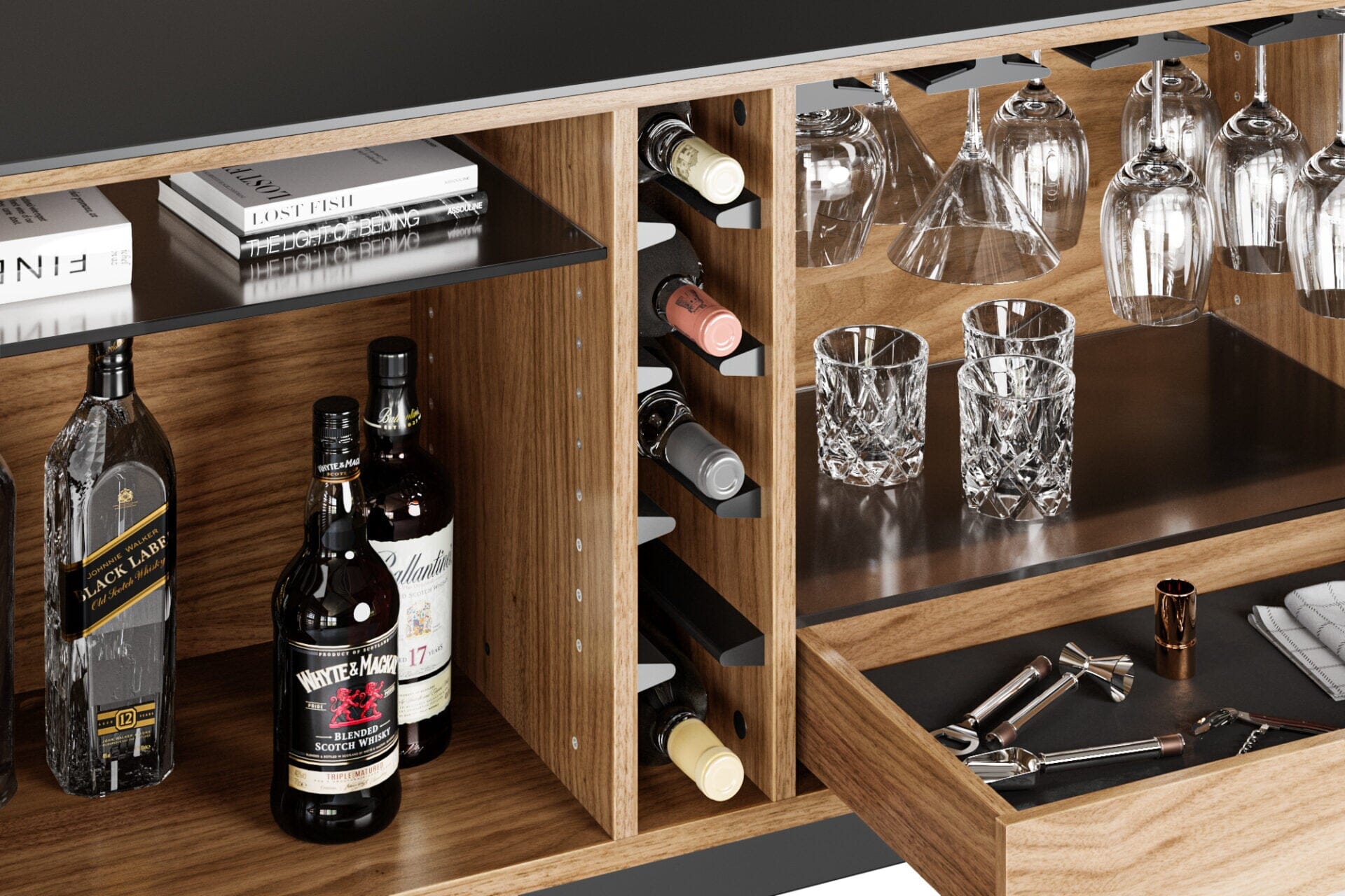 Corridor SV 5621 Bar Cabinet storage BDI 