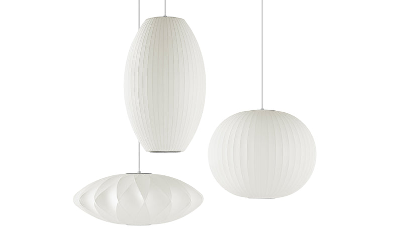 Nelson Triple Bubble Lamp Fixture by Herman Miller
