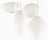 Nelson Cigar Crisscross Bubble Pendant suspension lamps herman miller 