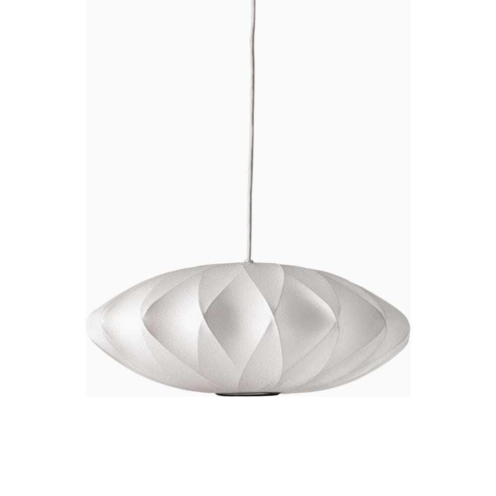 Nelson Saucer Crisscross Bubble Pendant hanging lamps herman miller Medium + 100.00 10ft 