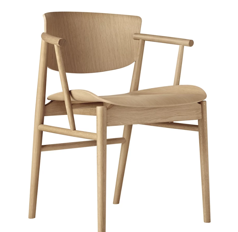 Nendo N01 Chair Oak Natural Standard 18.3"