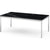 Florence Knoll Rectangular Coffee Table Coffee Tables Knoll polished chrome Nero Marquina marble, Shiny finish 