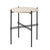 TS Outdoor Side Table side/end table Gubi Black Neutral White Travertine Outdoor Large