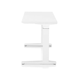 Nevi Sit-to-Stand Rectangular Table with C-Foot Desk herman miller 
