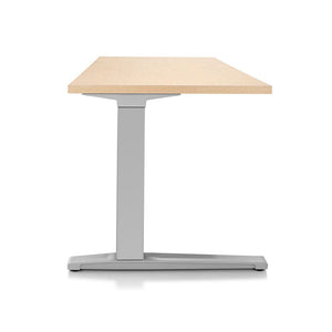 Nevi Sit-to-Stand Rectangular Table with C-Foot