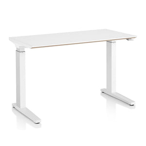 Nevi Sit-to-Stand Rectangular Table with C-Foot