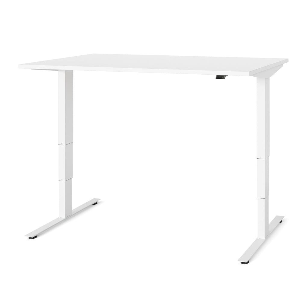 Nevi Sit-to-Stand Rectangular Table with T-Foot Desk herman miller 