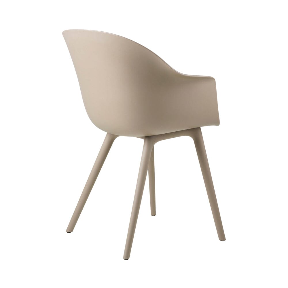 Bat Plastic Base Dining Chair - Outdoor Chairs Gubi 