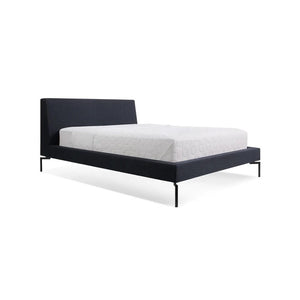 New Standard Bed Bed BluDot Full Edwards Navy Black