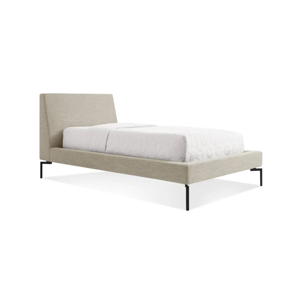 New Standard Bed Bed BluDot Twin Tait Stone Black