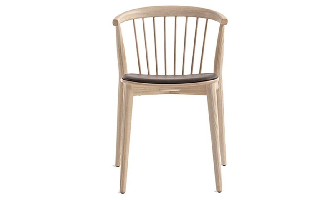 Newood Chair With Upholstered Seat Chair Cappellini 