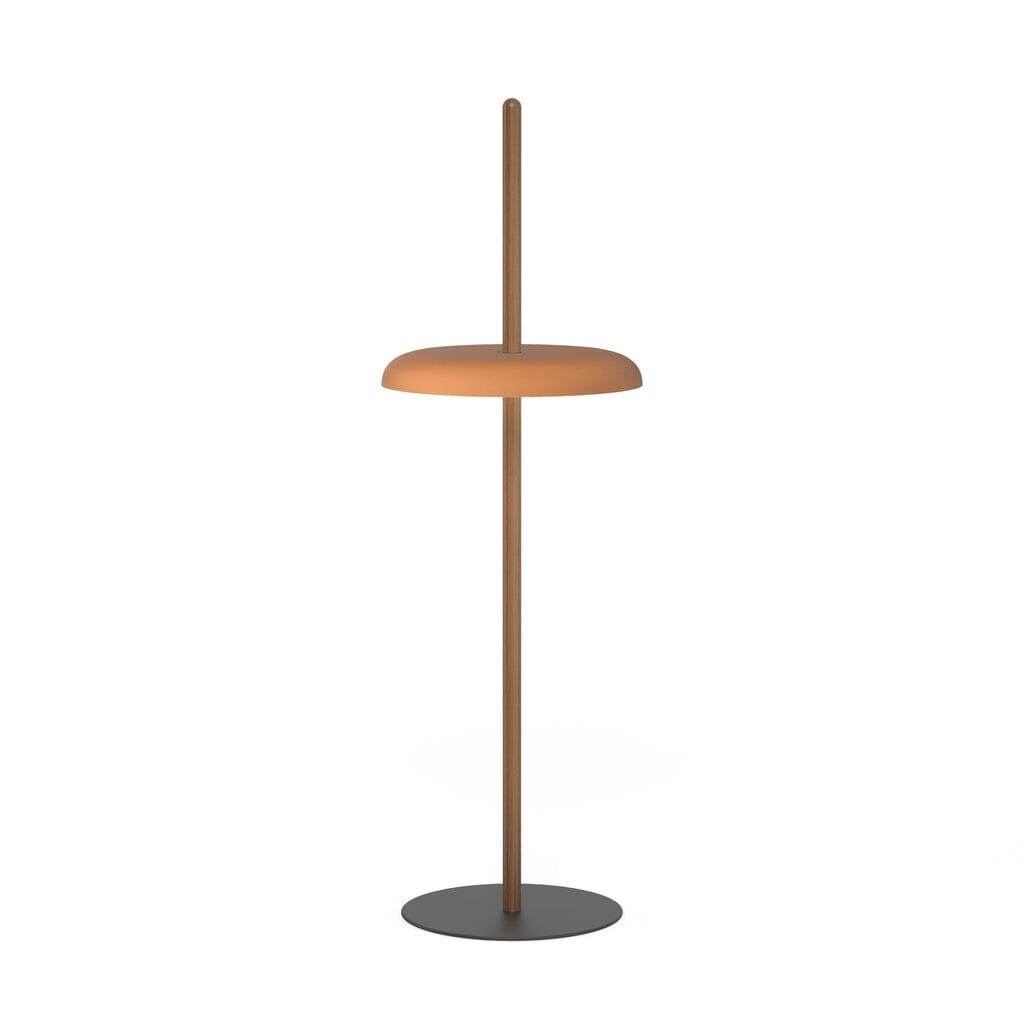 Nivél Floor Lamp Floor Lamps Pablo Walnut Terracotta 