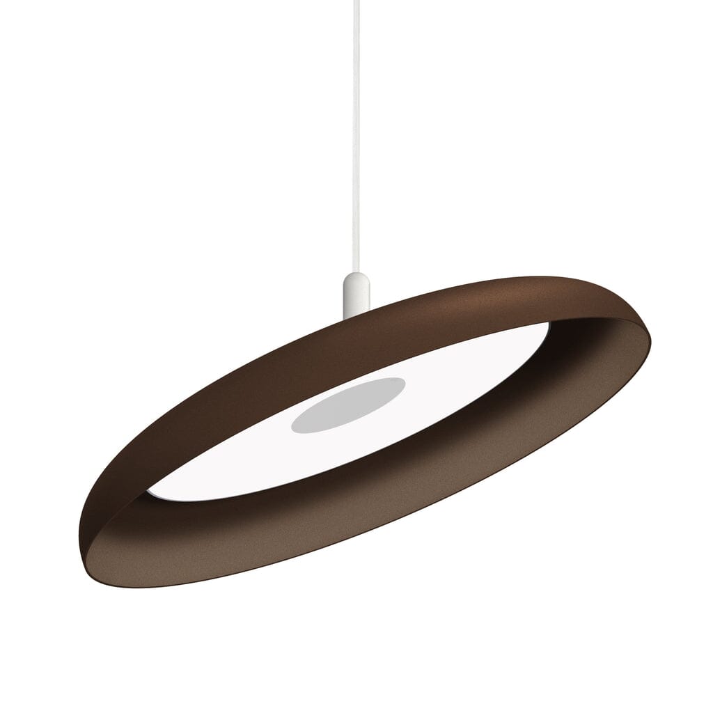 Nivél Pendant hanging lamps Pablo Large White Espresso