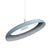 Nivél Pendant hanging lamps Pablo Large White Slate Blue