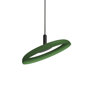 Nivél Pendant hanging lamps Pablo Small Graphite Forest Green