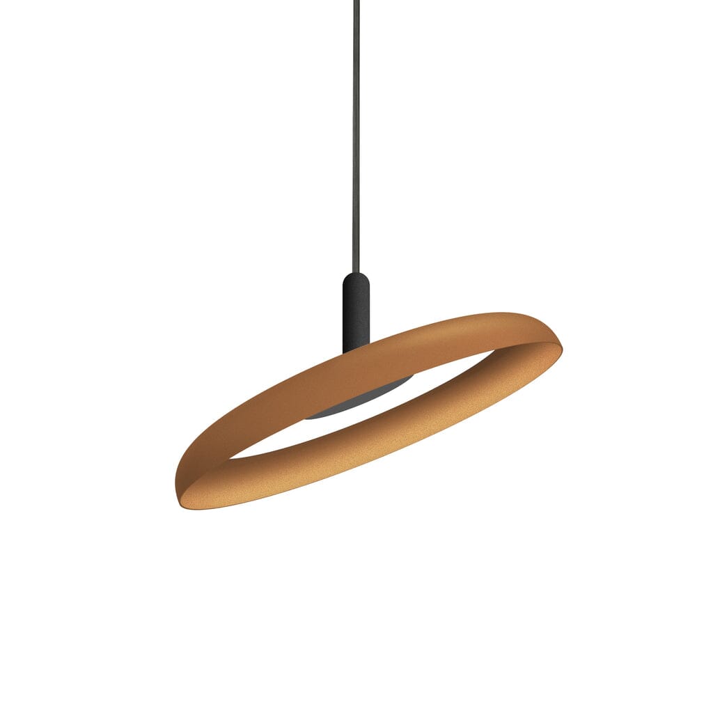 Nivél Pendant hanging lamps Pablo Small Graphite Terracotta