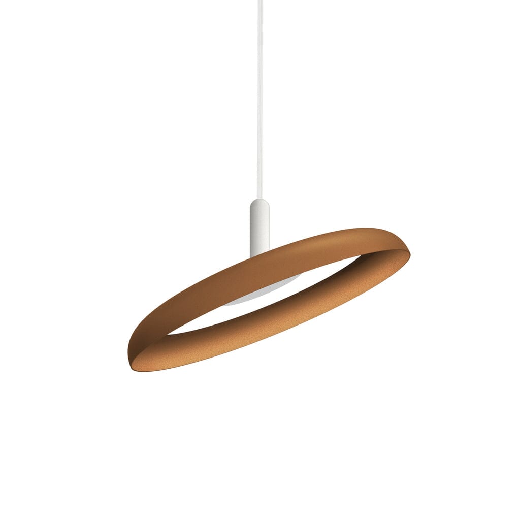 Nivél Pendant hanging lamps Pablo Small White Terracotta