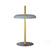 Nivél Table Lamp hanging lamps Pablo Oak Slate Blue 