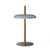 Nivél Table Lamp hanging lamps Pablo Walnut Slate Blue 