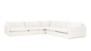 Sola Bi-Sectional Sofa Gus Modern Node Alabaster 