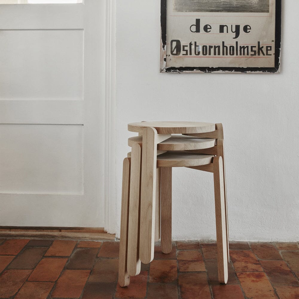 Nomad Stackable Stool Stools Skagerak by Fritz Hansen 