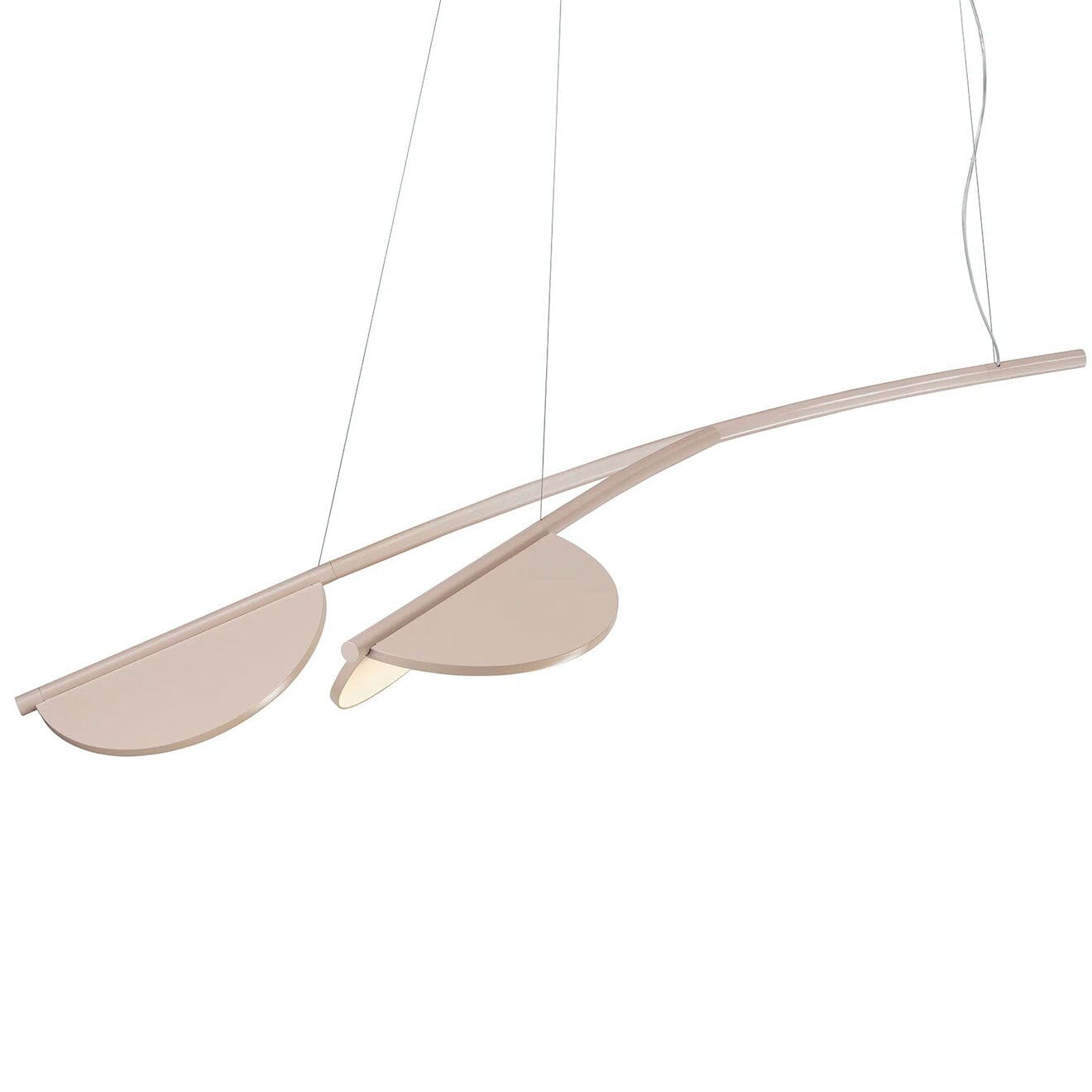 Almendra Organic Pendant Pendant Lights Flos 2 / Short Nude With Primer