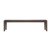 Oak Bok Bench Benches Ethnicraft 73" Varnished Oak Brown 