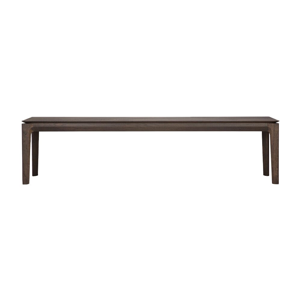 Oak Bok Bench Benches Ethnicraft 73" Varnished Oak Brown 