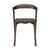 Oak Bok Brown Dining Chair - Upholstered Seat Chairs Ethnicraft 