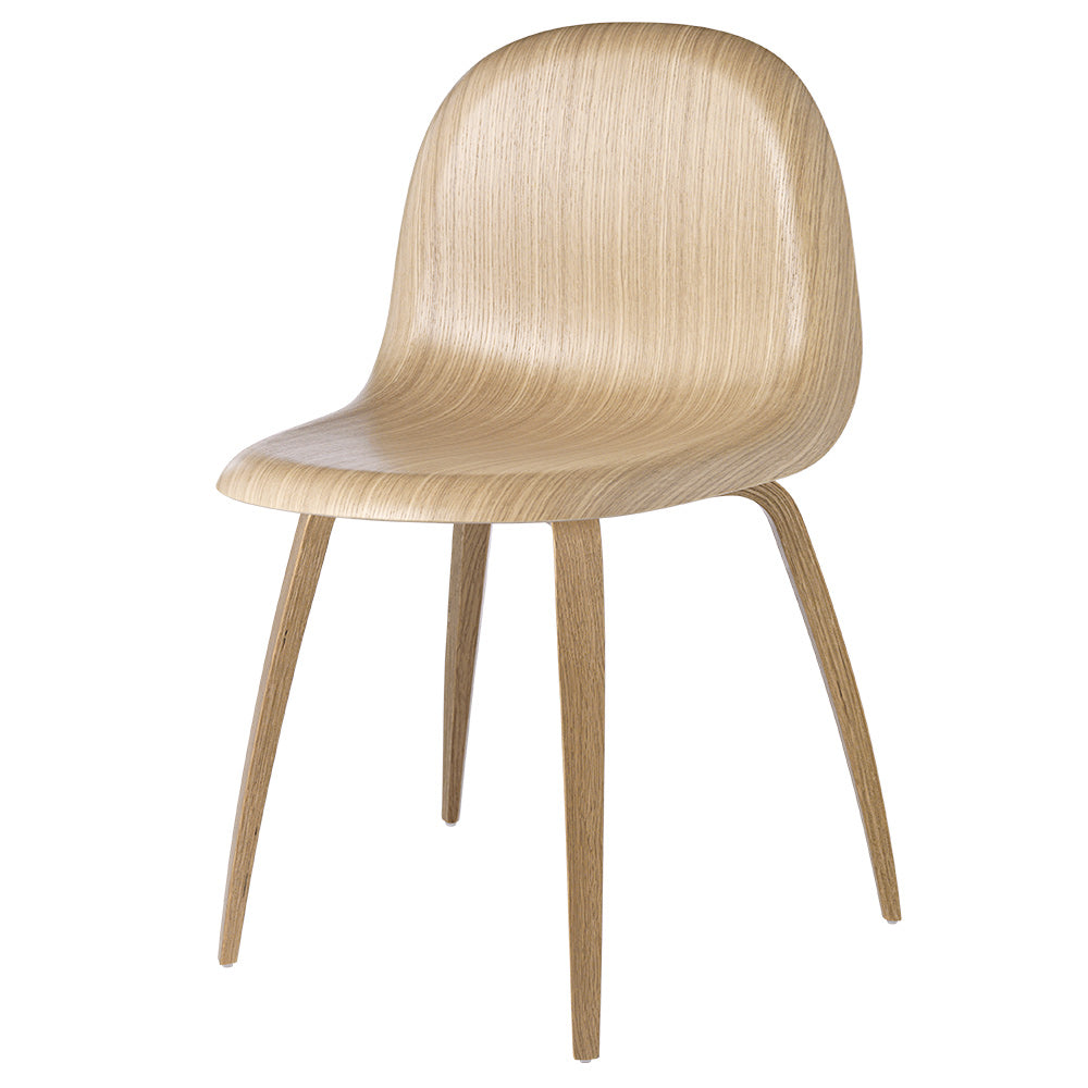 3D Dining Chair - Wood Base