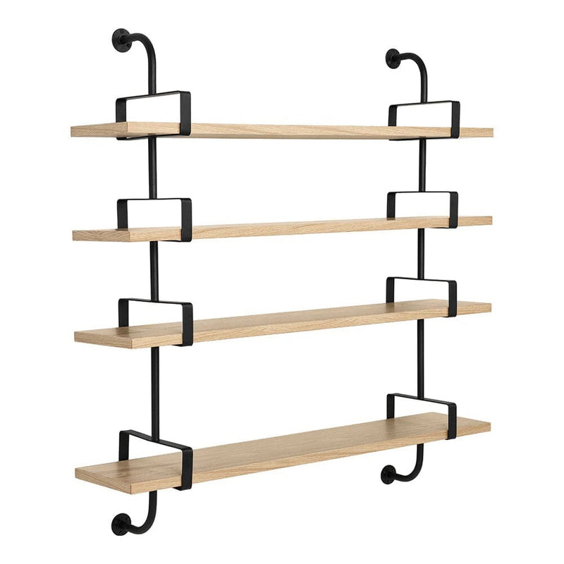 Demon Shelf storage Gubi Oak Medium 4 Shelves