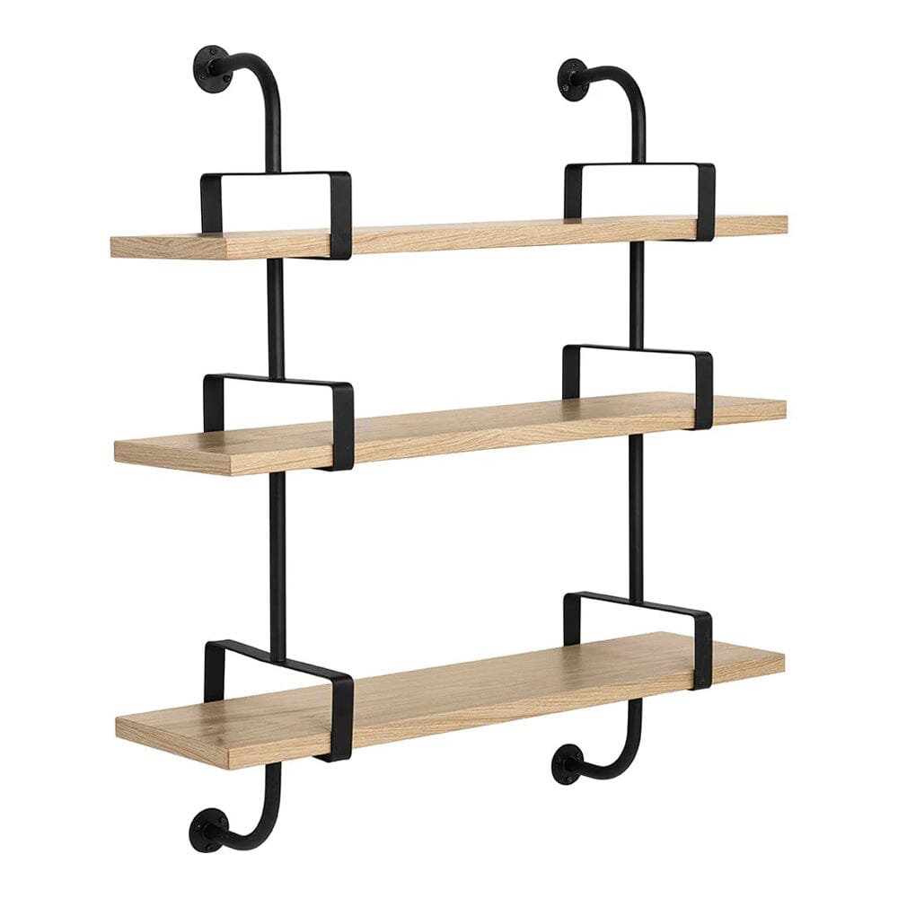 Demon Shelf storage Gubi Oak Small 3 Shelves