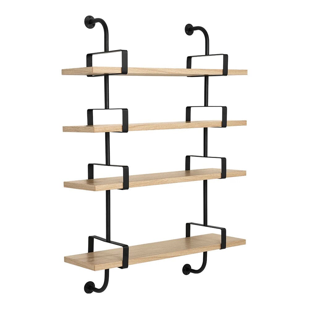 Demon Shelf storage Gubi Oak Small 4 Shelves