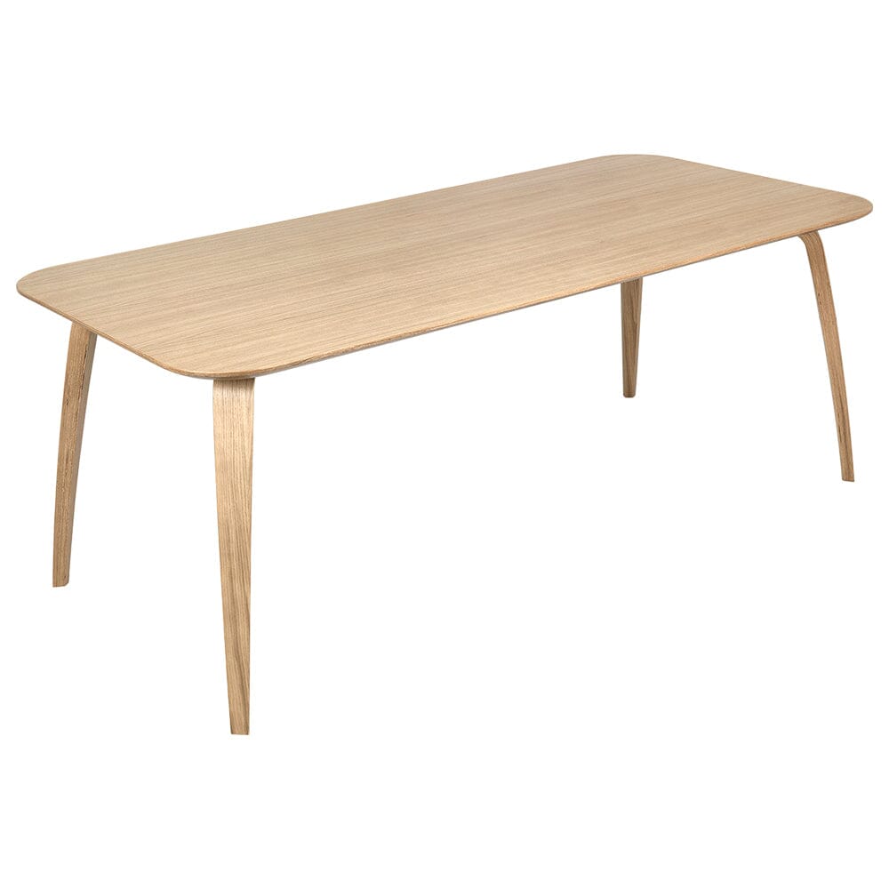 Gubi Dining Table - Rectangular Dining Tables Gubi Small Oak 