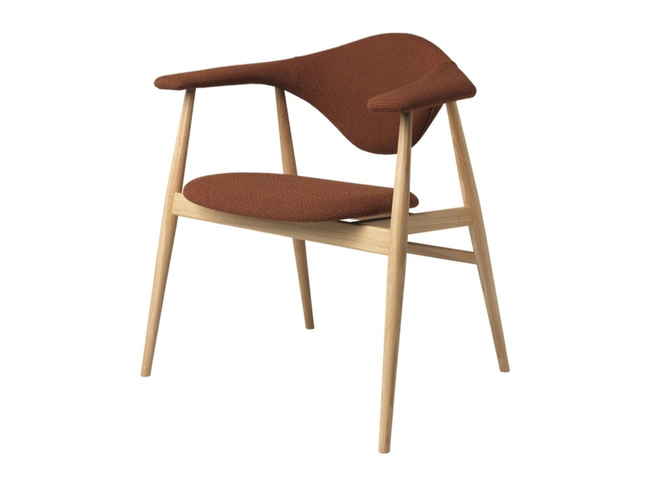 Masculo Dining Chair - Wood Base