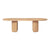 Moon Elliptical Dining Table Tables Gubi 290 (114.2" L) - solid oak oiled 