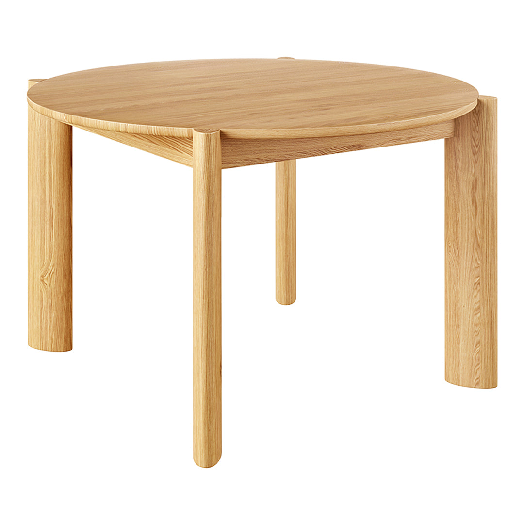 Bancroft Round Dining Table Dining Tables Gus Modern White Oak 