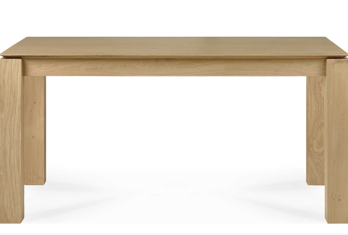 Oak Slice Dining Table  71" ***Moving Sale****