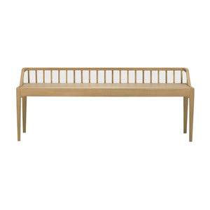 Oak Spindle Bench Benches Ethnicraft Oak 