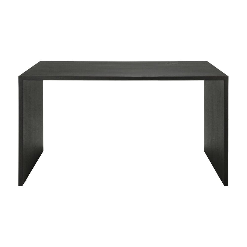 Oak U Desk Desks Ethnicraft 55" Oak Black 