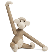 Kay Bojesen Monkey, Oak/Maple, Small, view 2