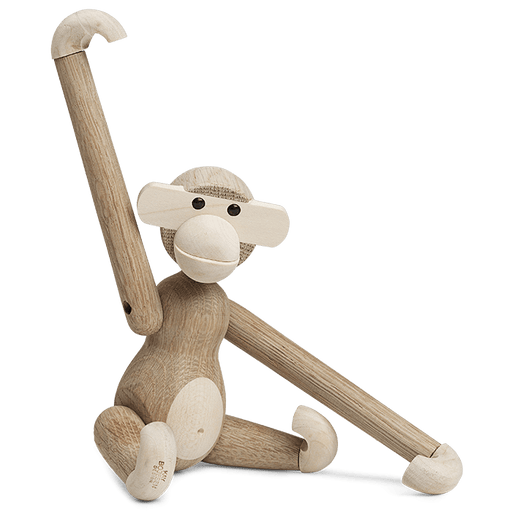 Kay Bojesen Monkey, Oak/Maple, Small, view 2