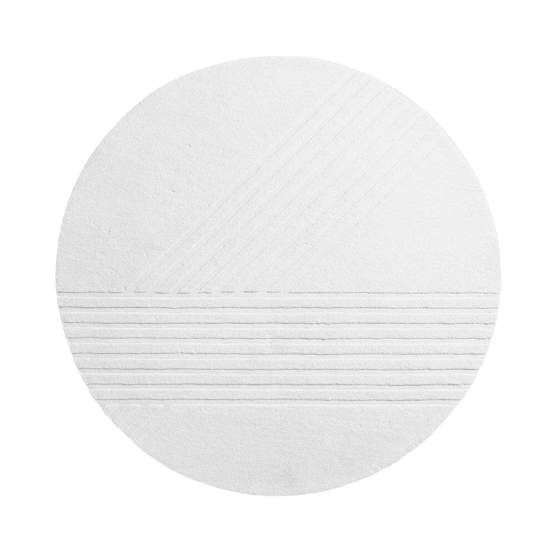 Kyoto Round Rug Accessories Woud Small - 78.7" Off White 