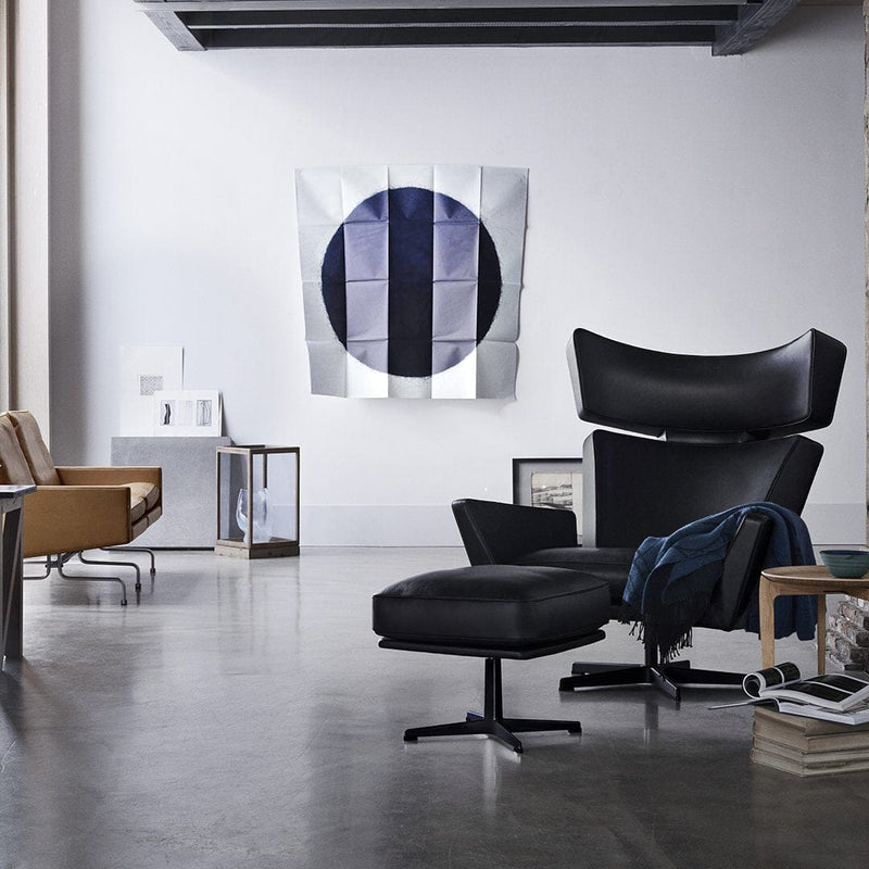 Oksen Lounge Chair & Ottoman lounge chair Fritz Hansen 