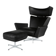 Oksen Lounge Chair & Ottoman lounge chair Fritz Hansen 