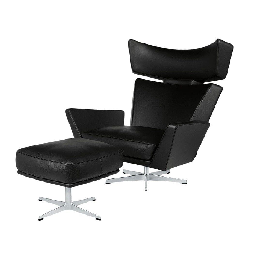 Oksen Lounge Chair &amp; Ottoman lounge chair Fritz Hansen 
