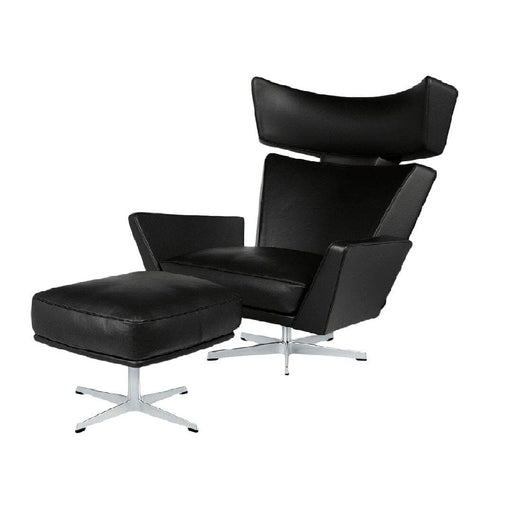 Oksen Lounge Chair & Ottoman lounge chair Fritz Hansen 