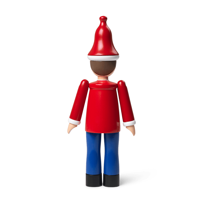 Kay Bojesen Christmas Ole, Red/Blue/White, view 3