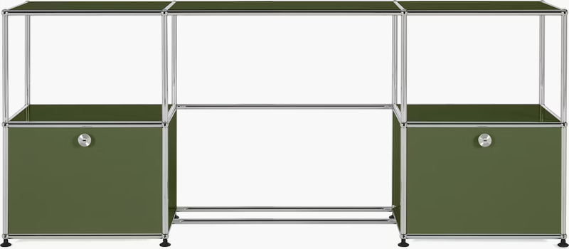 USM Haller Double Storage Desk